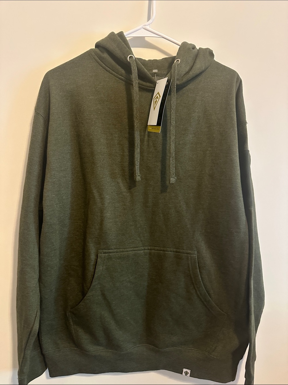 Men's Green Pullover Hoodie Large NWT